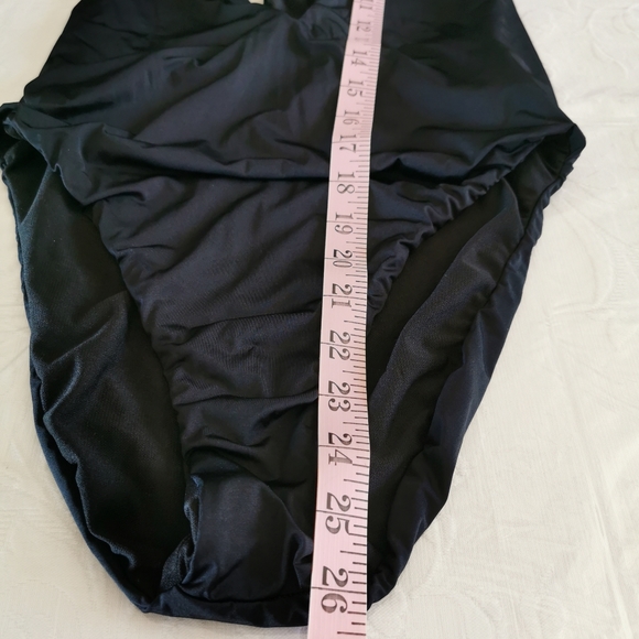 The Bikini Lab Black Racer Back 1pc Swimsuit Xs - Picture 7 of 8